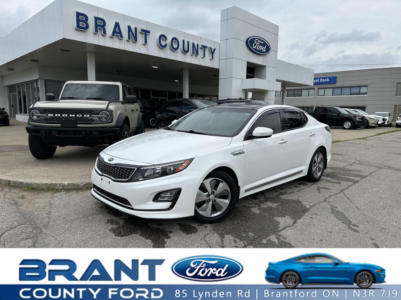 Used 2016 Kia Optima Hybrid 4DR SDN EX for sale in Brantford, ON