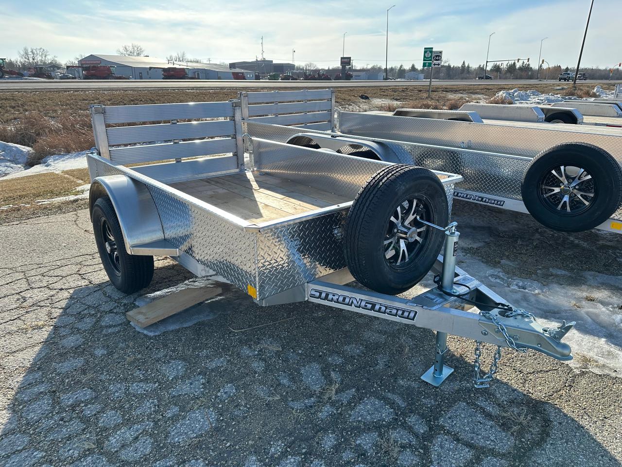 2025 Stronghaul Utility Trailer  5 x 8 Stronghaul Solid Side Trailer Photo1