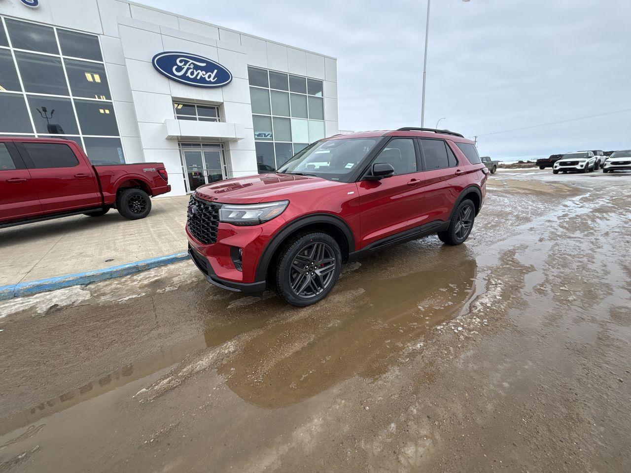 New 2025 Ford Explorer ST-LINE 4WD for sale in Wainwright, AB