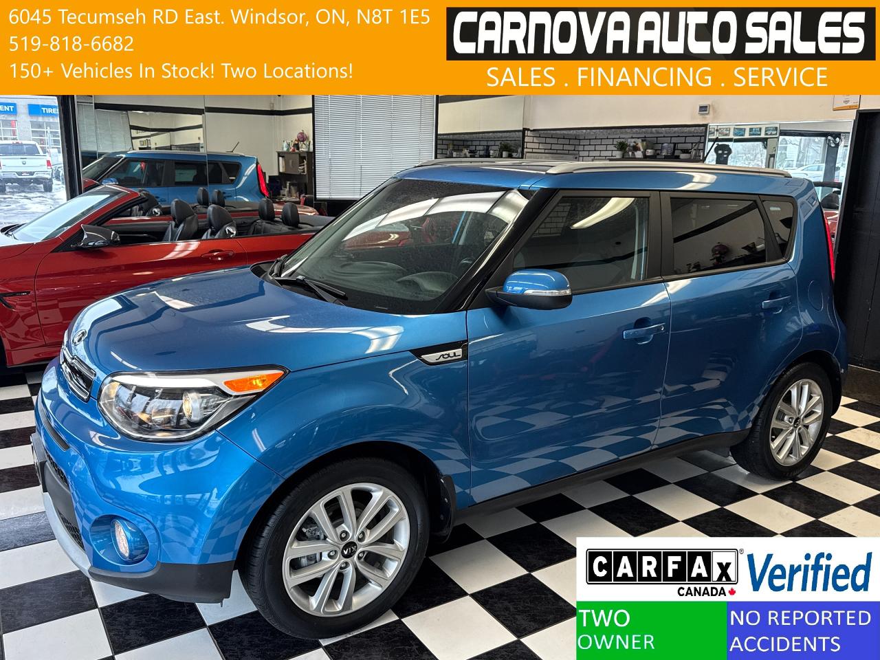 Used 2019 Kia Soul EX PLUS+Heated Steering+Camera+CLEAN CARFAX for sale in Windsor, ON