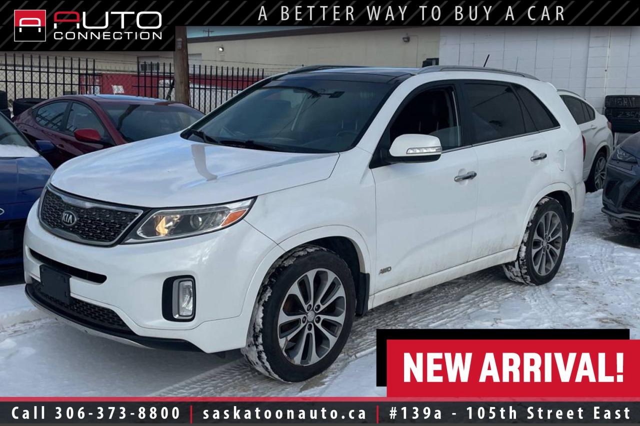 Used 2015 Kia Sorento SX - AWD - LOW KMS - COOLED SEATS - HEATED STEERING WHEEL - NAV for sale in Saskatoon, SK