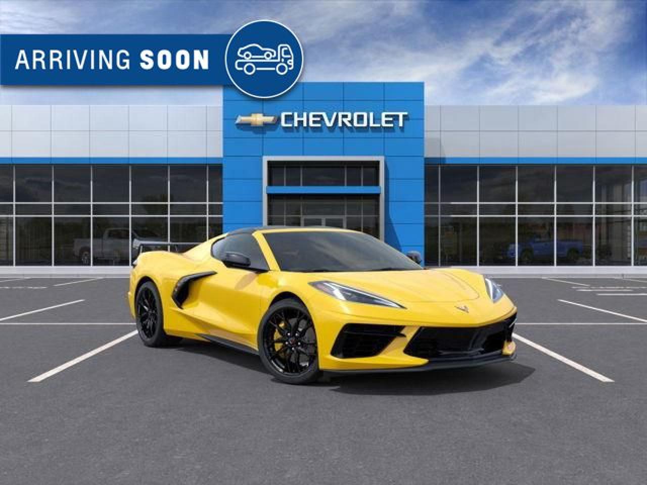 New 2025 Chevrolet Corvette Stingray 6.2L V8 WITH REMOTE START/ENTRY, HD REAR VISION CAMERA, BOSE AUDIO, APPLE CARPLAY AND ANDROID AUTO, Z51 PERFORMANCE PACKAGE for sale in Carleton Place, ON