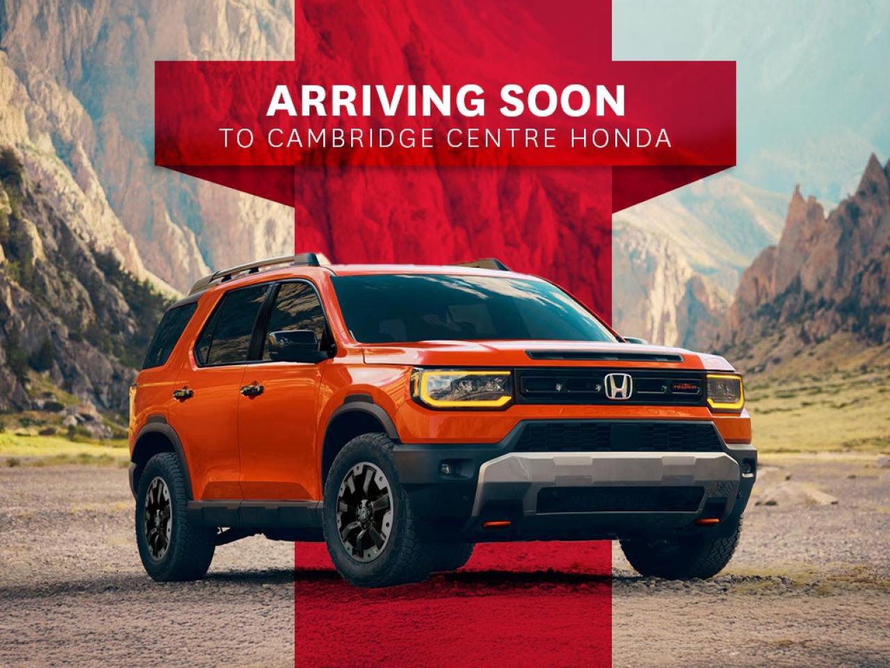 New 2026 Honda Passport TrailSport Touring COMING SOON! for sale in Cambridge, ON