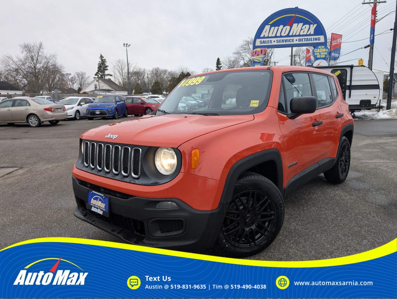 Used 2015 Jeep Renegade Sport for sale in Sarnia, ON