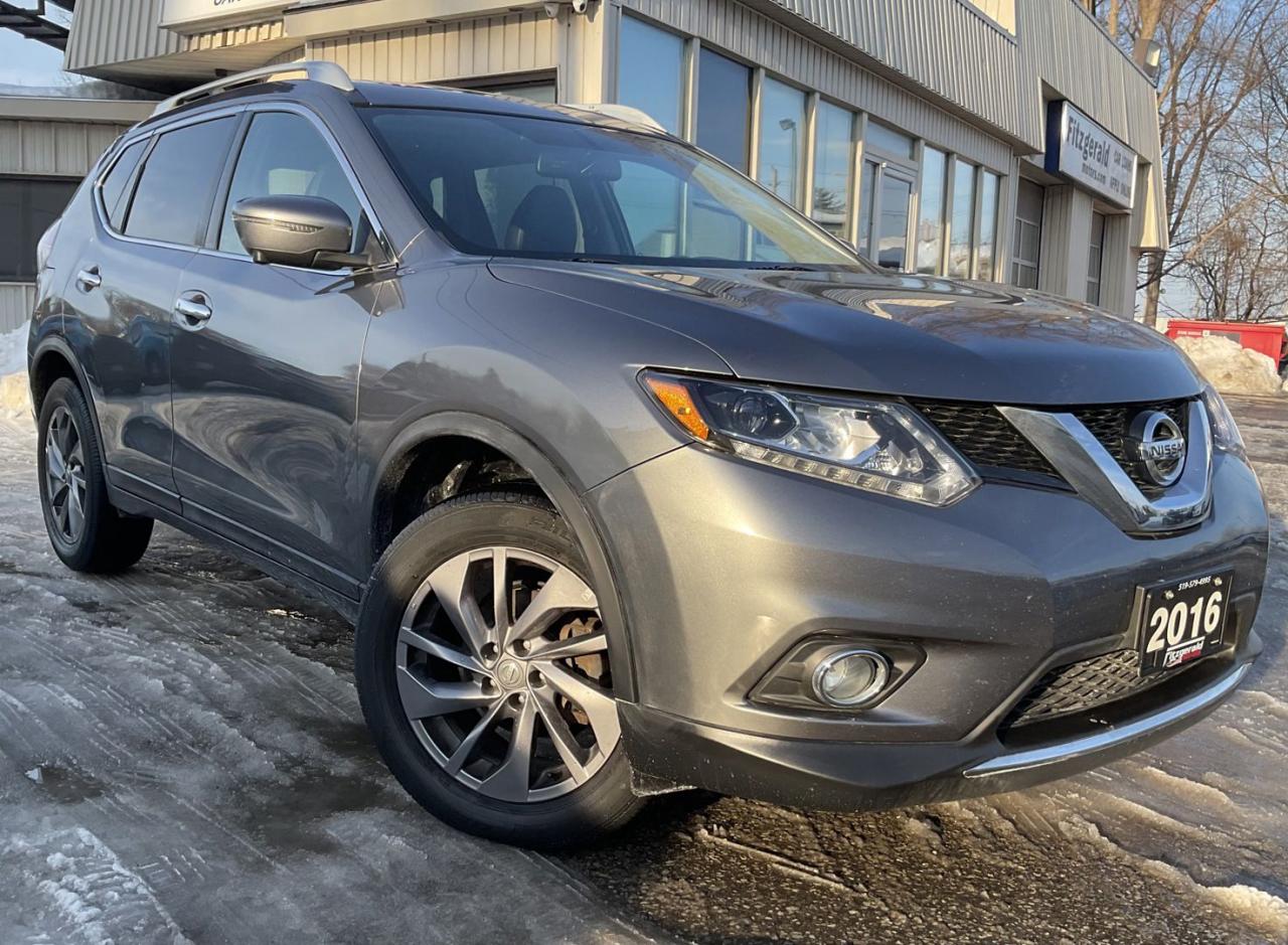 Used 2016 Nissan Rogue SL AWD - LTHR! NAV! 360 CAM! BSM! PANO ROOF! for sale in Kitchener, ON