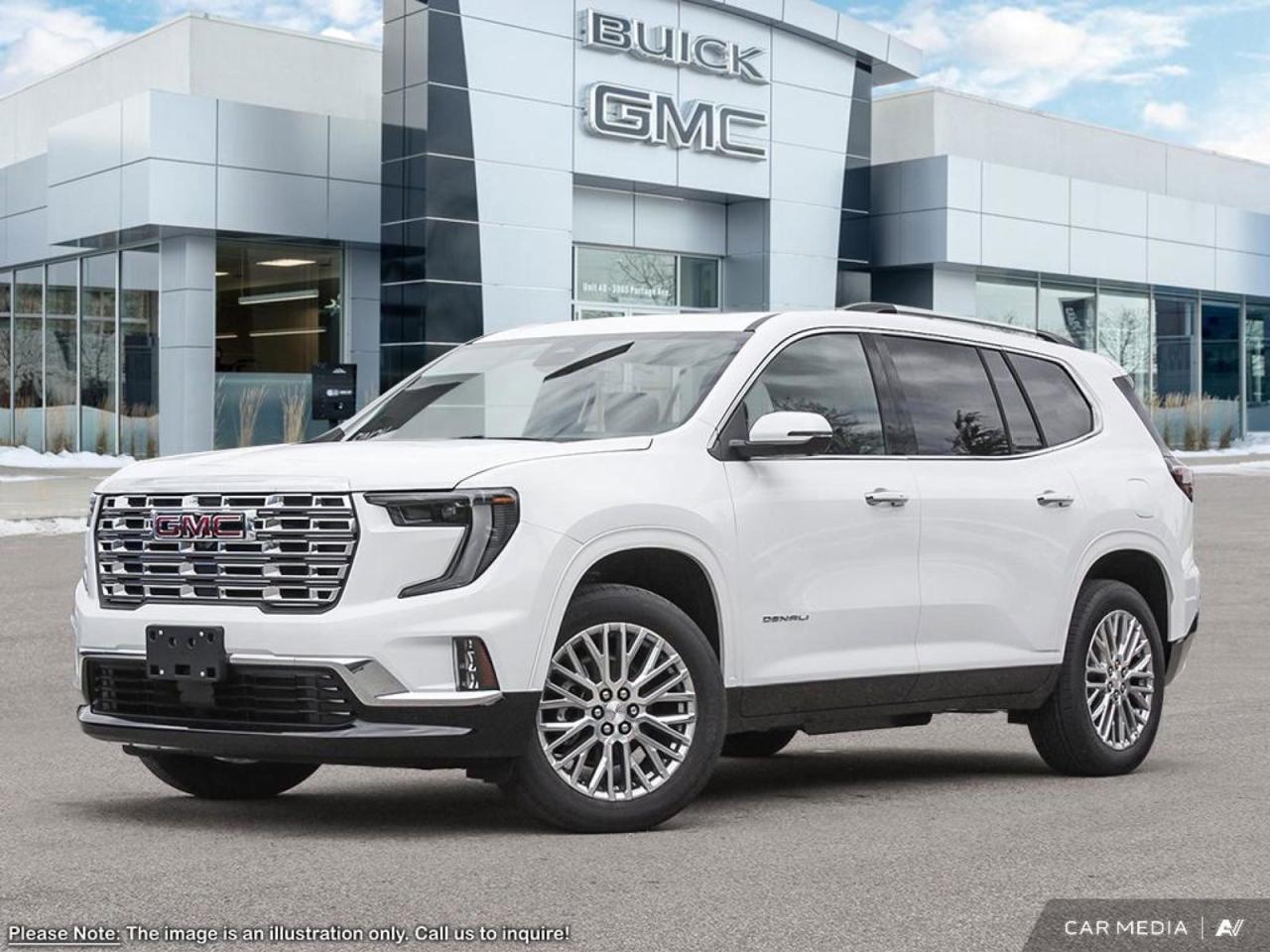 New 2025 GMC Acadia Denali | Factory Order Arriving Soon | for sale in Winnipeg, MB