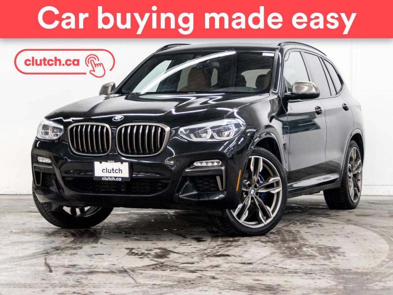 Used 2019 BMW X3 M40i AWD w/ Apple CarPlay, Panoramic Moonroof, Nav for sale in Toronto, ON