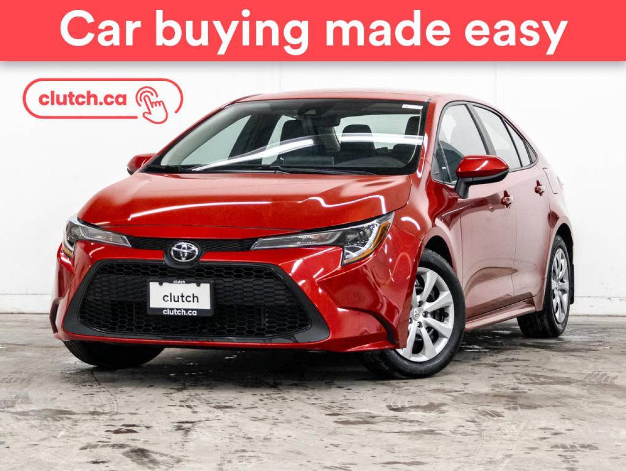 Used 2021 Toyota Corolla LE w/ Apple CarPlay & Android Auto, Rearview Cam, A/C for sale in Toronto, ON