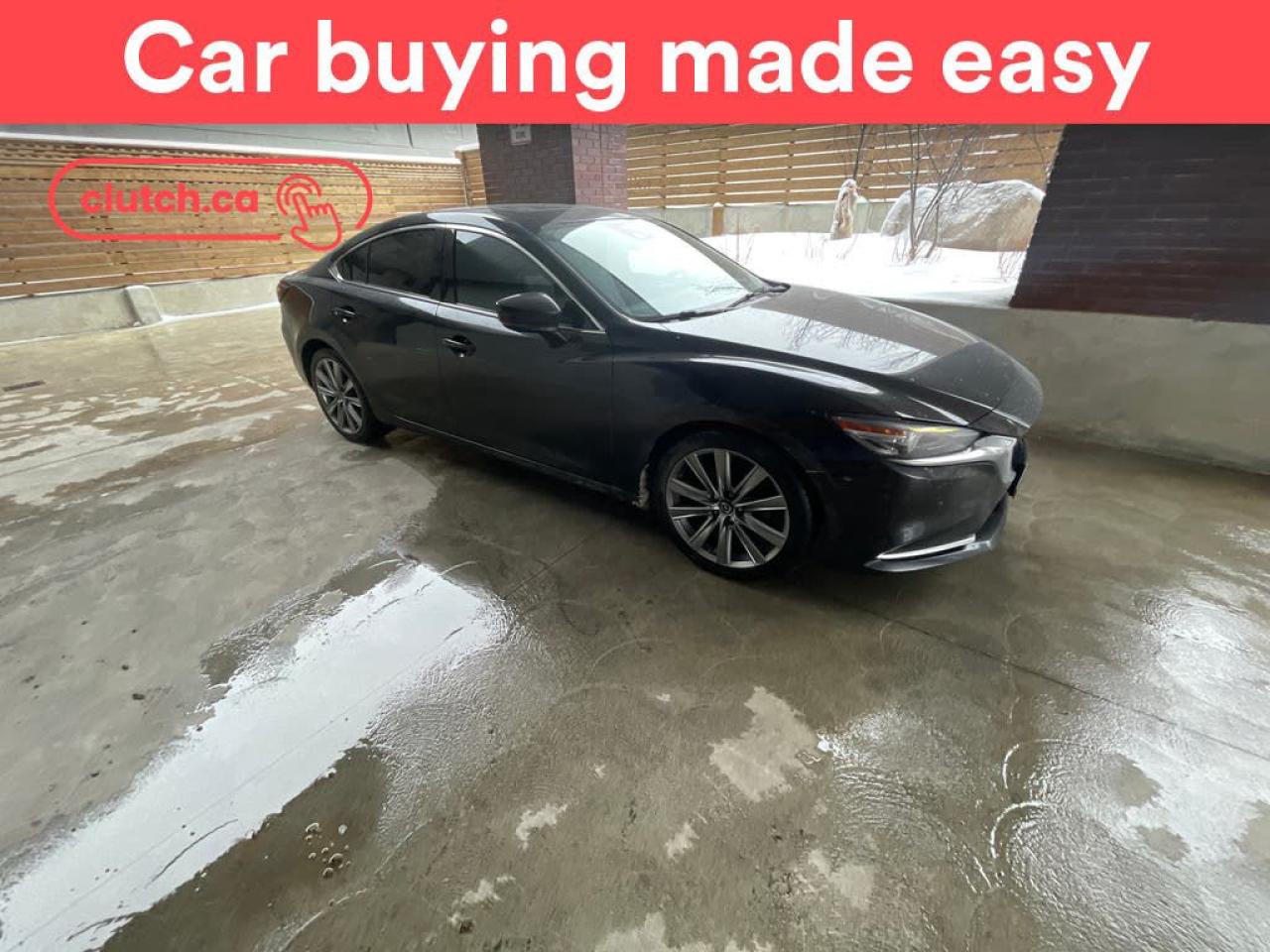 Used 2018 Mazda MAZDA6 Signature w/ Apple CarPlay & Android Auto, Power Moonroof, Nav for sale in Toronto, ON