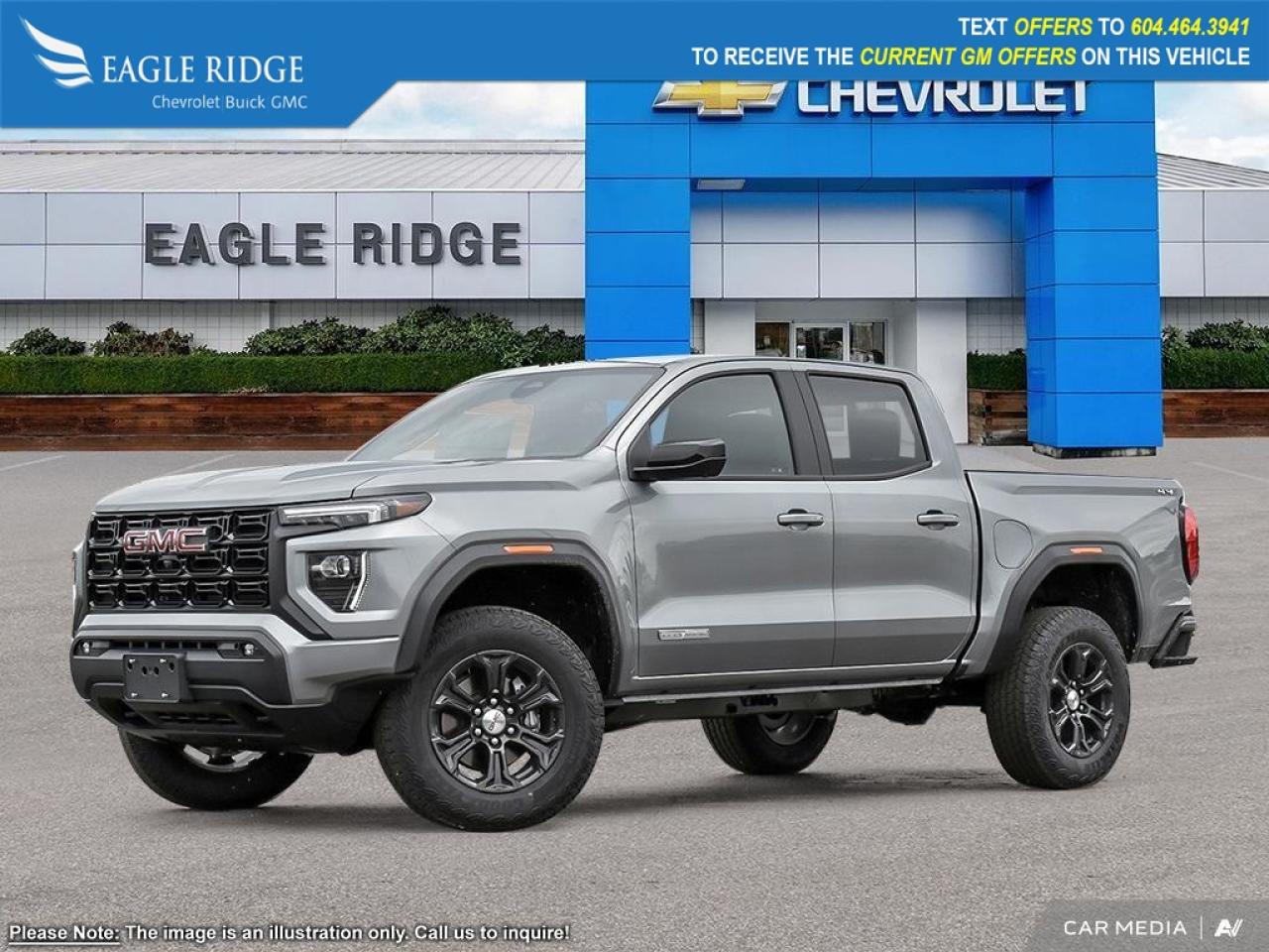 New 2025 GMC Canyon Elevation Lane Keep Assist with Lane Departure Warning, Automatic Emergency Braking, Blind Zone Steering Assist. for sale in Coquitlam, BC