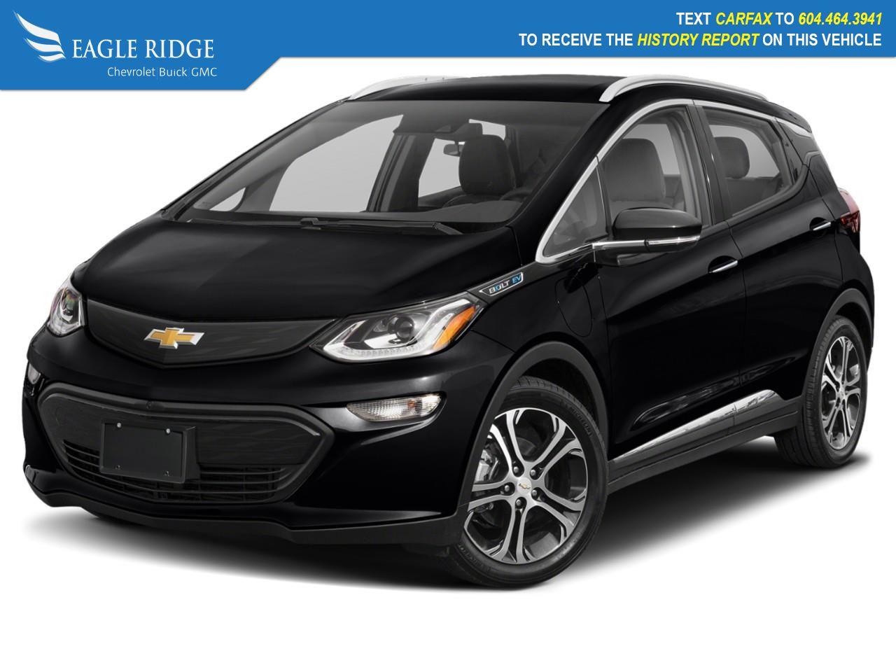 Used 2019 Chevrolet Bolt EV Premier Preferred Equipment Group 2LZ, Remote keyless entry, Security system, Steering wheel mounted audio controls, Telescoping steering wheel, Tilt steering wheel, Trip computer for sale in Coquitlam, BC