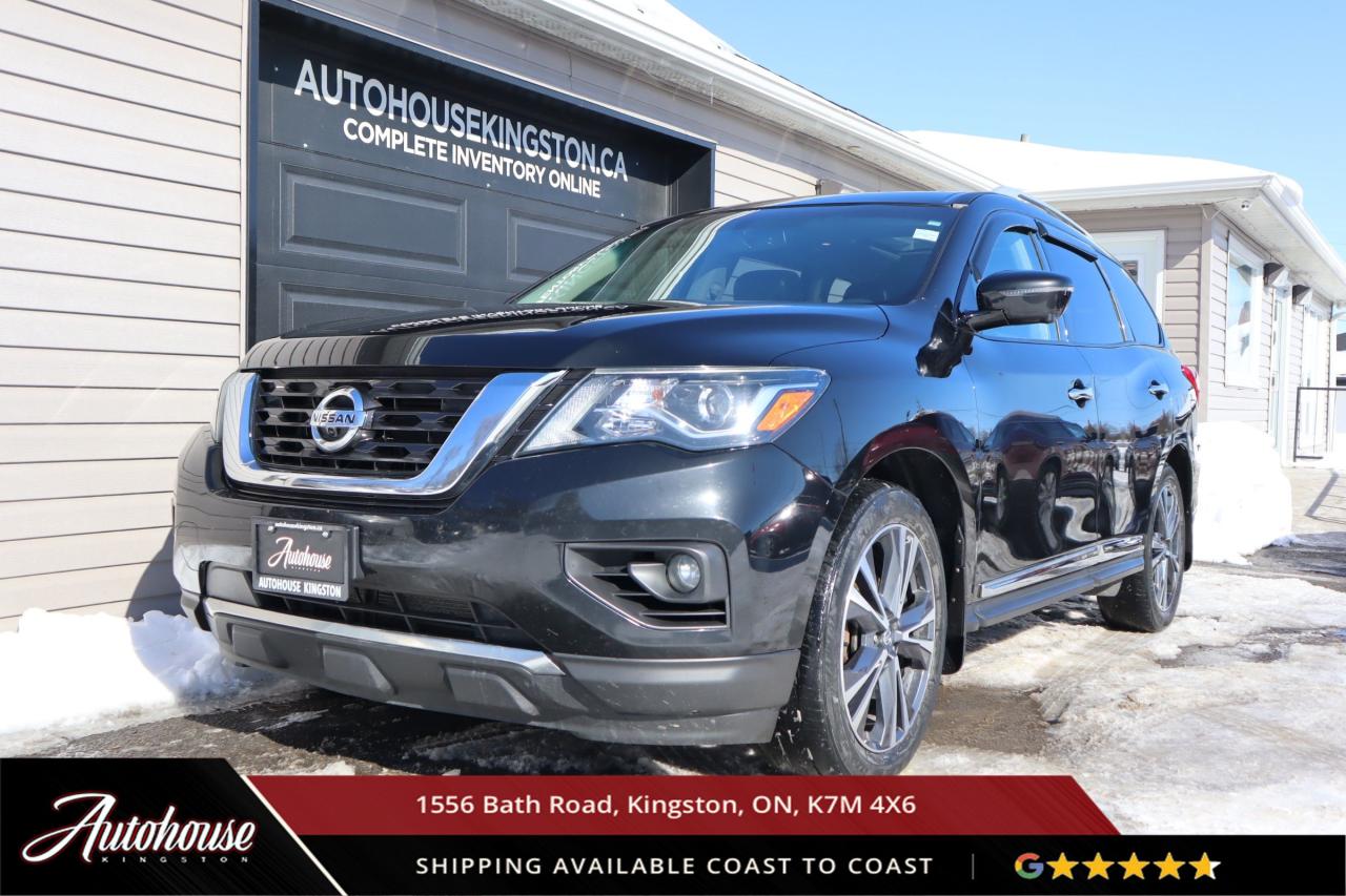 Used 2017 Nissan Pathfinder Platinum 3RD ROW SEATING - DUAL MOONROOF - NAVIGATION for sale in Kingston, ON