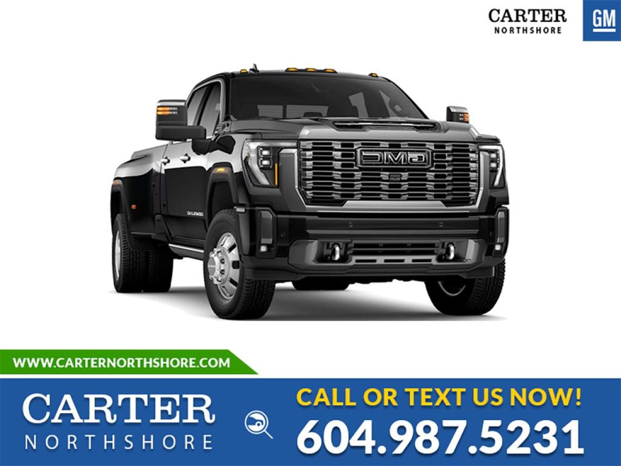 New 2025 GMC Sierra 3500 HD DENALI ULTIMATE/CREW CAB for sale in North Vancouver, BC