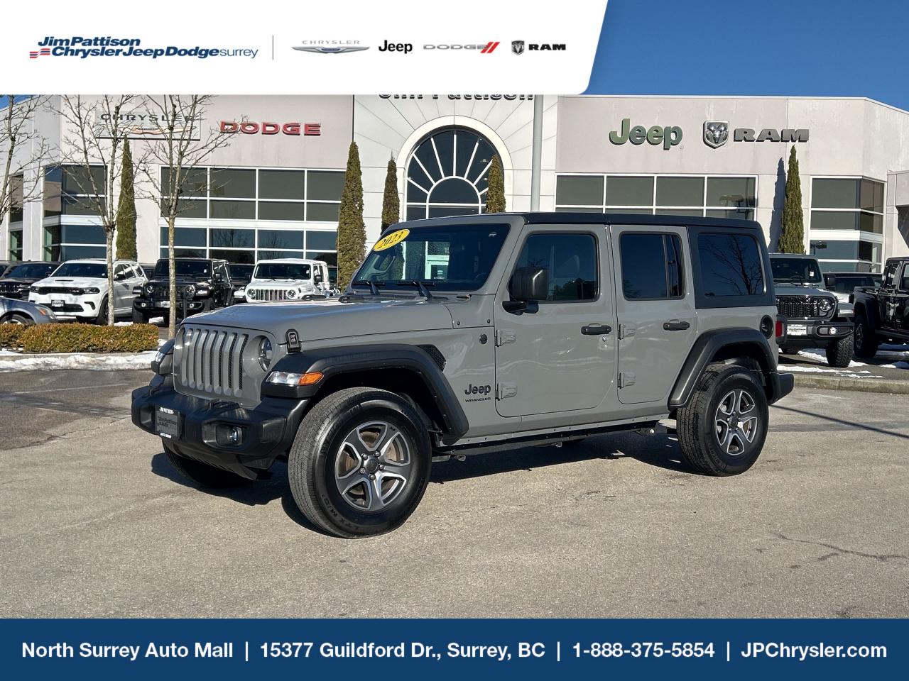 Used 2023 Jeep Wrangler Sport S for sale in Surrey, BC