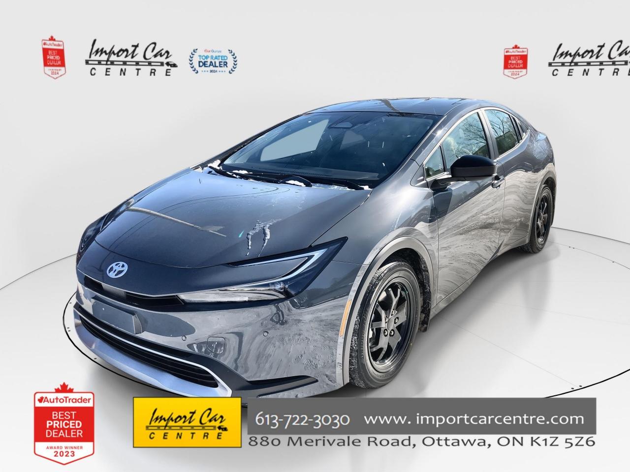 Used 2024 Toyota Prius Prime SE PRIME PLUG IN!!  LIKE NEW, ONLY 3,356KMS!! for sale in Ottawa, ON