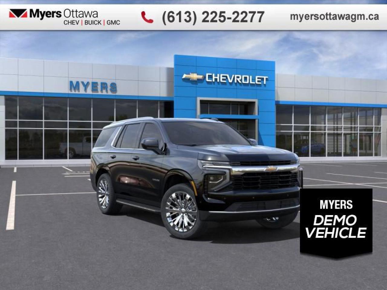 Used 2025 Chevrolet Tahoe LS  TAHOE LS, CHROME PACKAGE, MAX TRAILERING, IN STOCK ! for sale in Ottawa, ON
