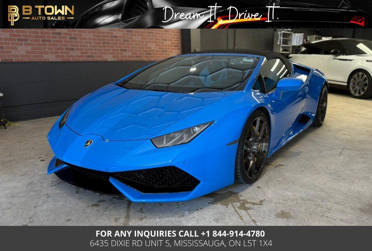 Used 2019 Lamborghini Huracan LP 610-4 Spyder for sale in Mississauga, ON