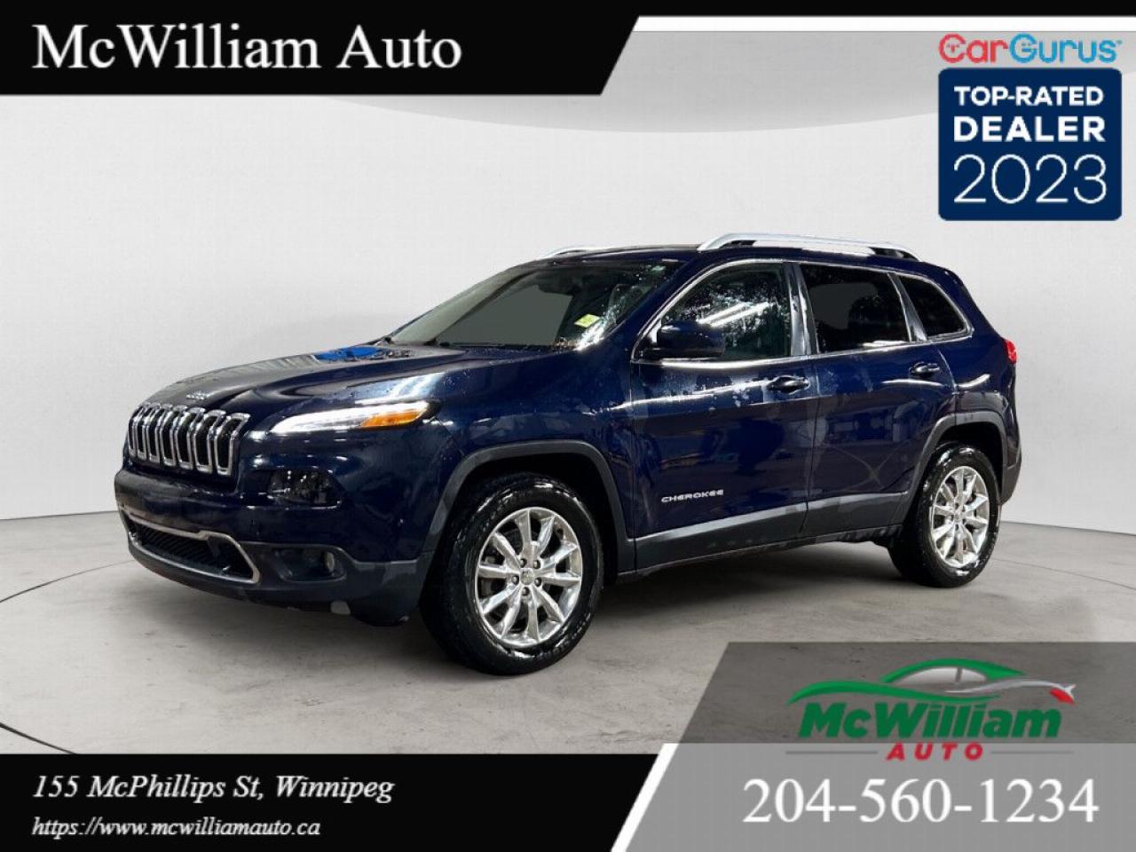 Used 2016 Jeep Cherokee 4WD 4dr Altitude *Ltd Avail* for sale in Winnipeg, MB