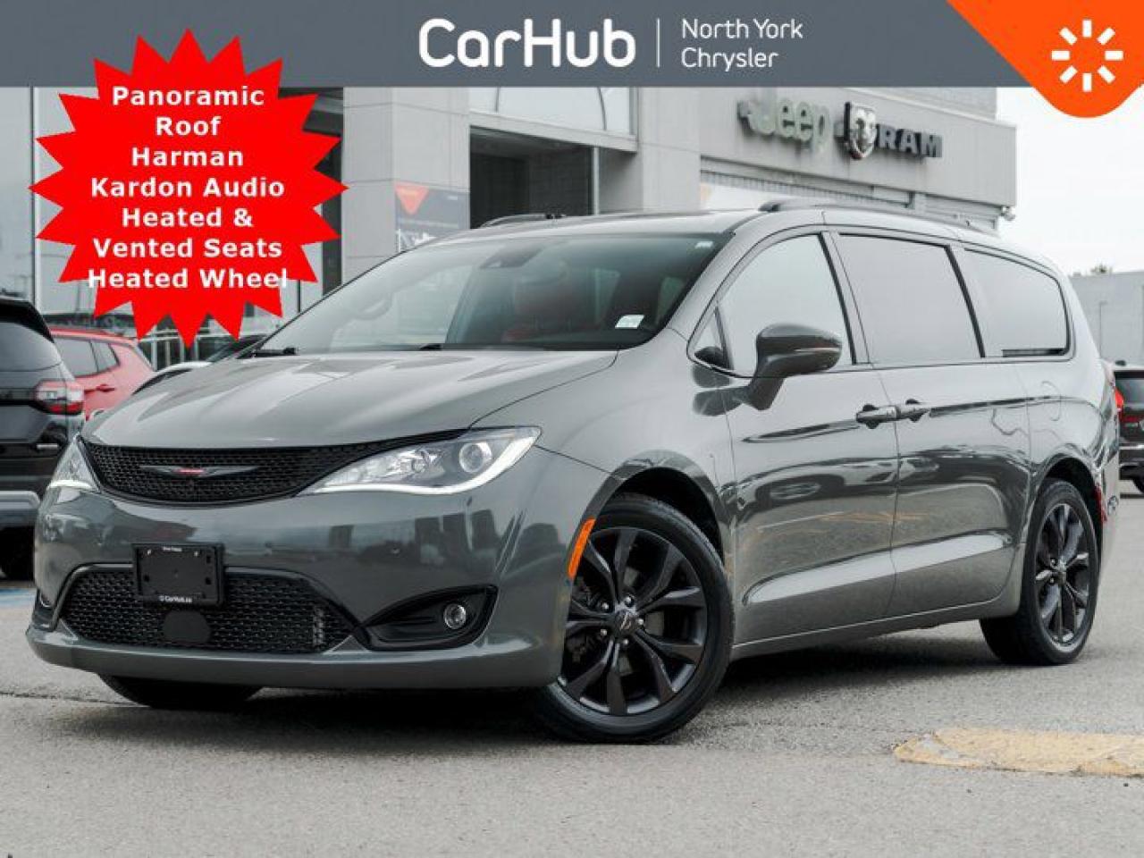 Used 2020 Chrysler Pacifica Red S Pano Roof Harman/Kardon Heated Vented Seats for sale in Thornhill, ON