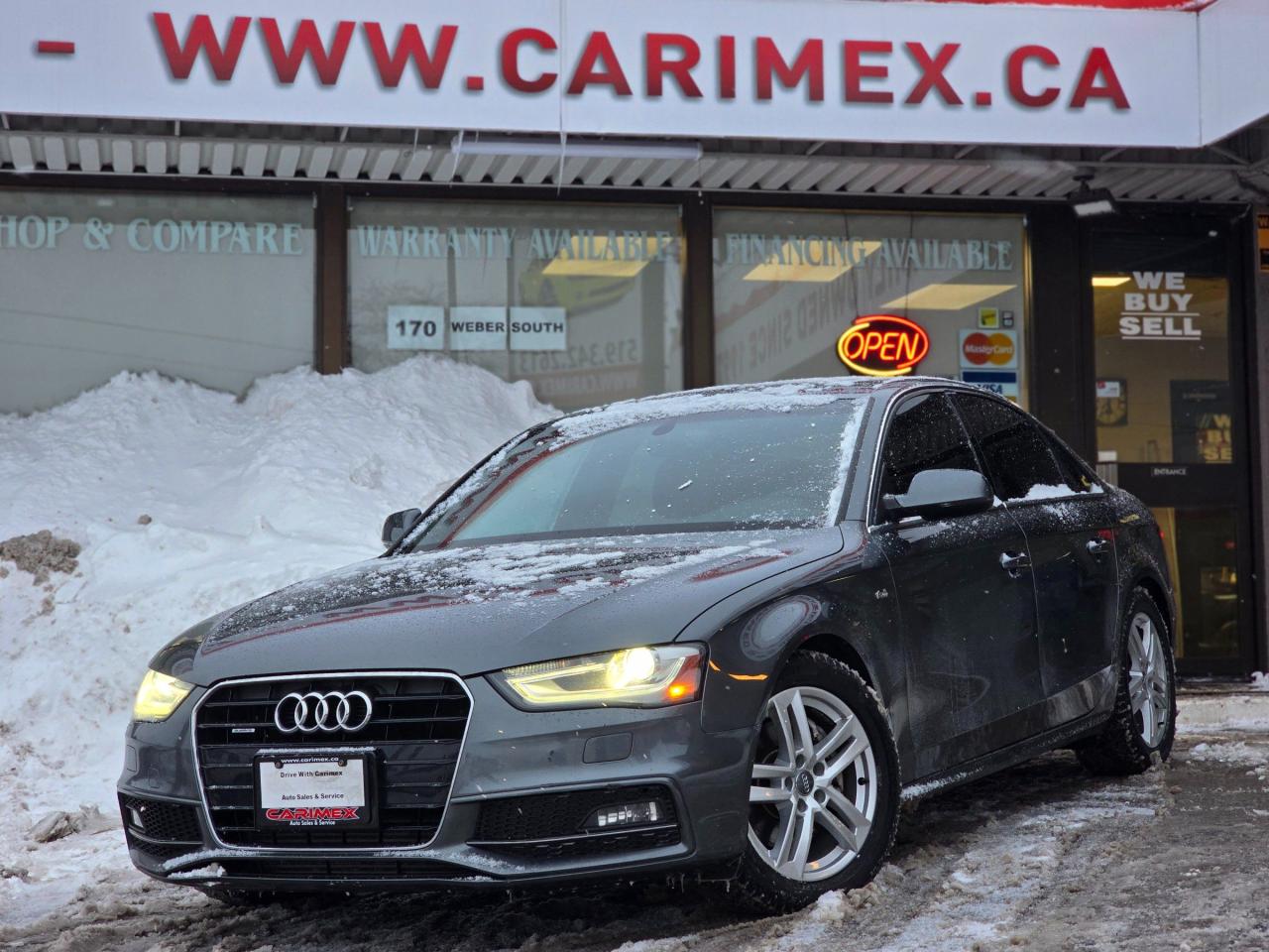 Used 2013 Audi A4 2.0T Premium MANUAL | S-Line | Navi | Alcantara | Sunroof for sale in Waterloo, ON