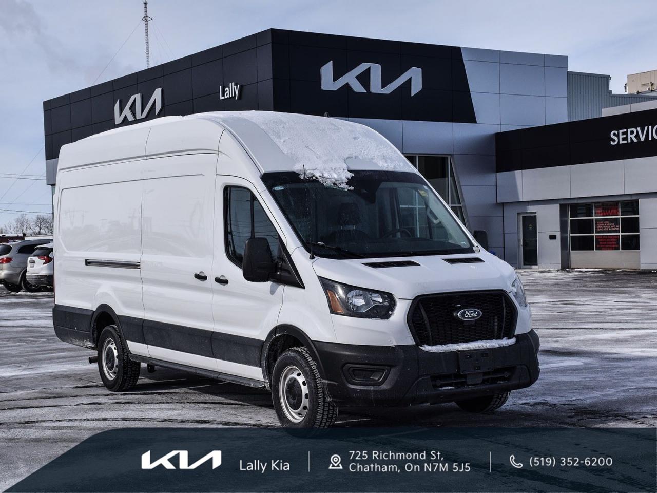 Used 2023 Ford Transit 250 FORMER DAILY RENTAL | *ACCIDENT FREE* | 4.10 LIMITED-SLIP AXLE RATIO | ELECTRONIC STABILITY CONTROL | EXTERIOR PARKING CAMERA REAR | STEERING WHEEL MOUNTED AUDIO CONTROLS | WHEELS: 16