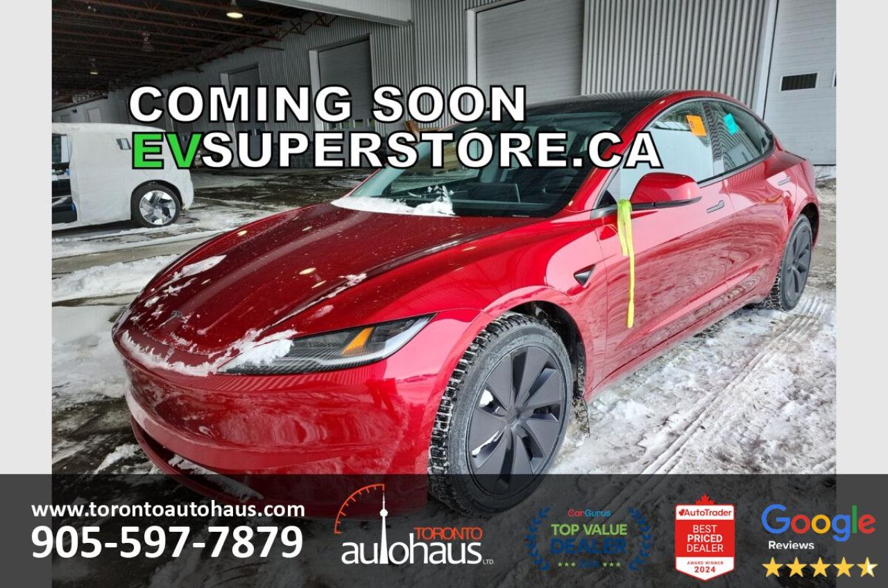 Used 2024 Tesla Model 3 LONG RANGE AWD I EVSUPERSTORE.CA for sale in Concord, ON