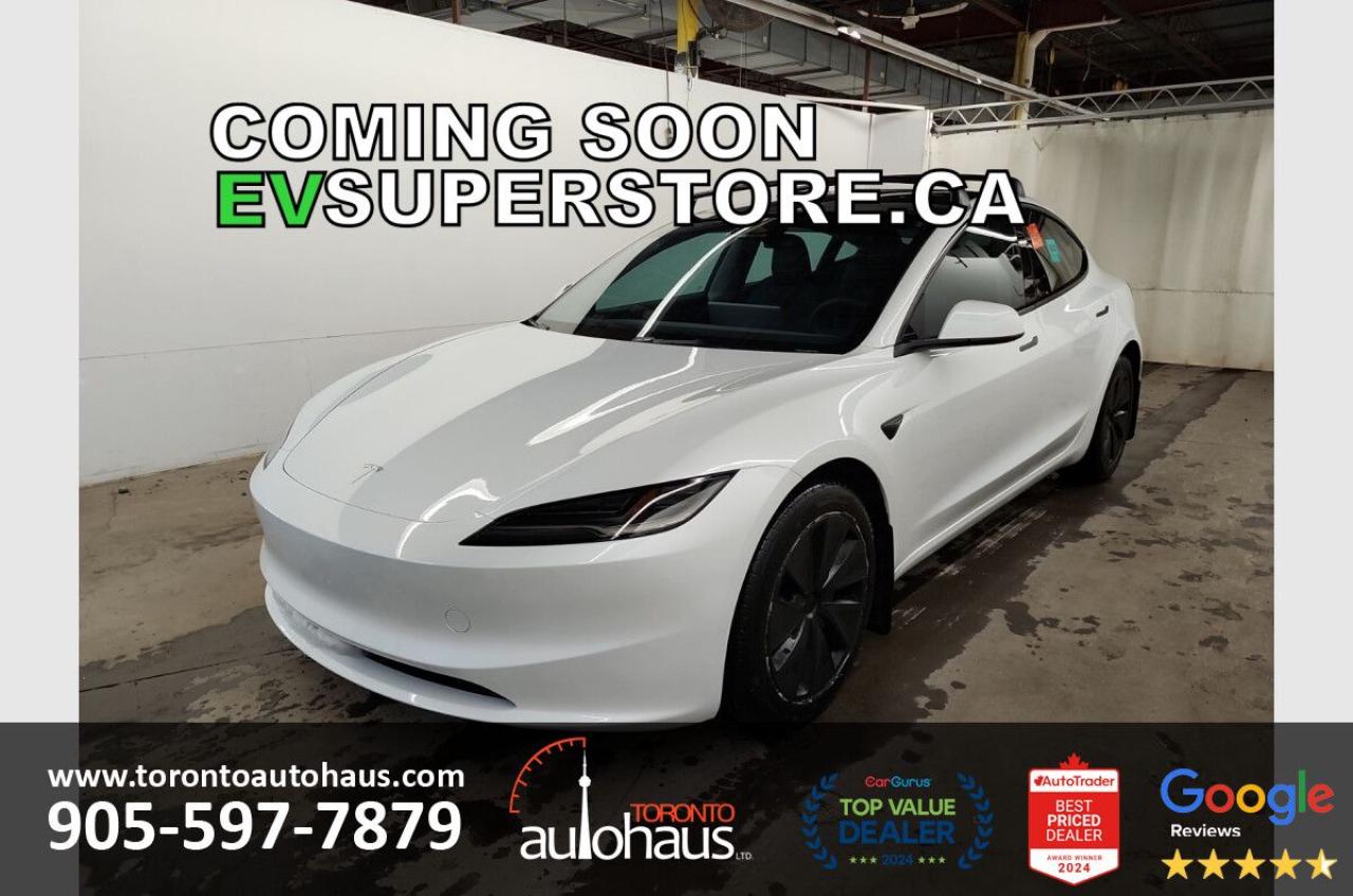 Used 2024 Tesla Model 3 LONG RANGE AWD I EVSUPERSTORE.CA for sale in Concord, ON