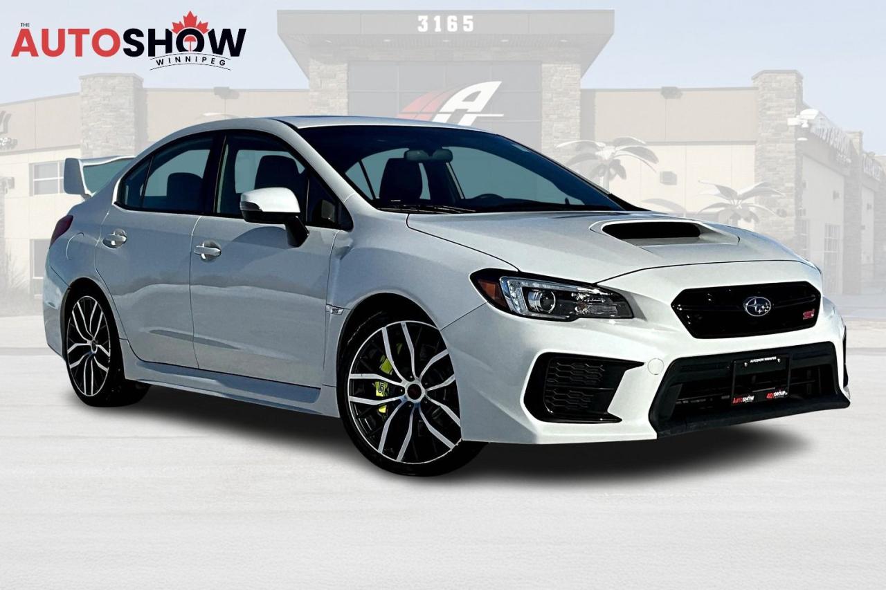 Used 2021 Subaru WRX STI SPORT-TECH- APPLE CARPLAY, HTD SEATS, SUN ROOF, BIG WING! for sale in Winnipeg, MB