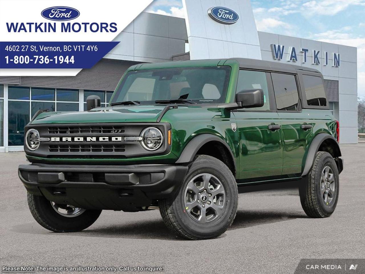 New 2025 Ford Bronco Big Bend for sale in Vernon, BC
