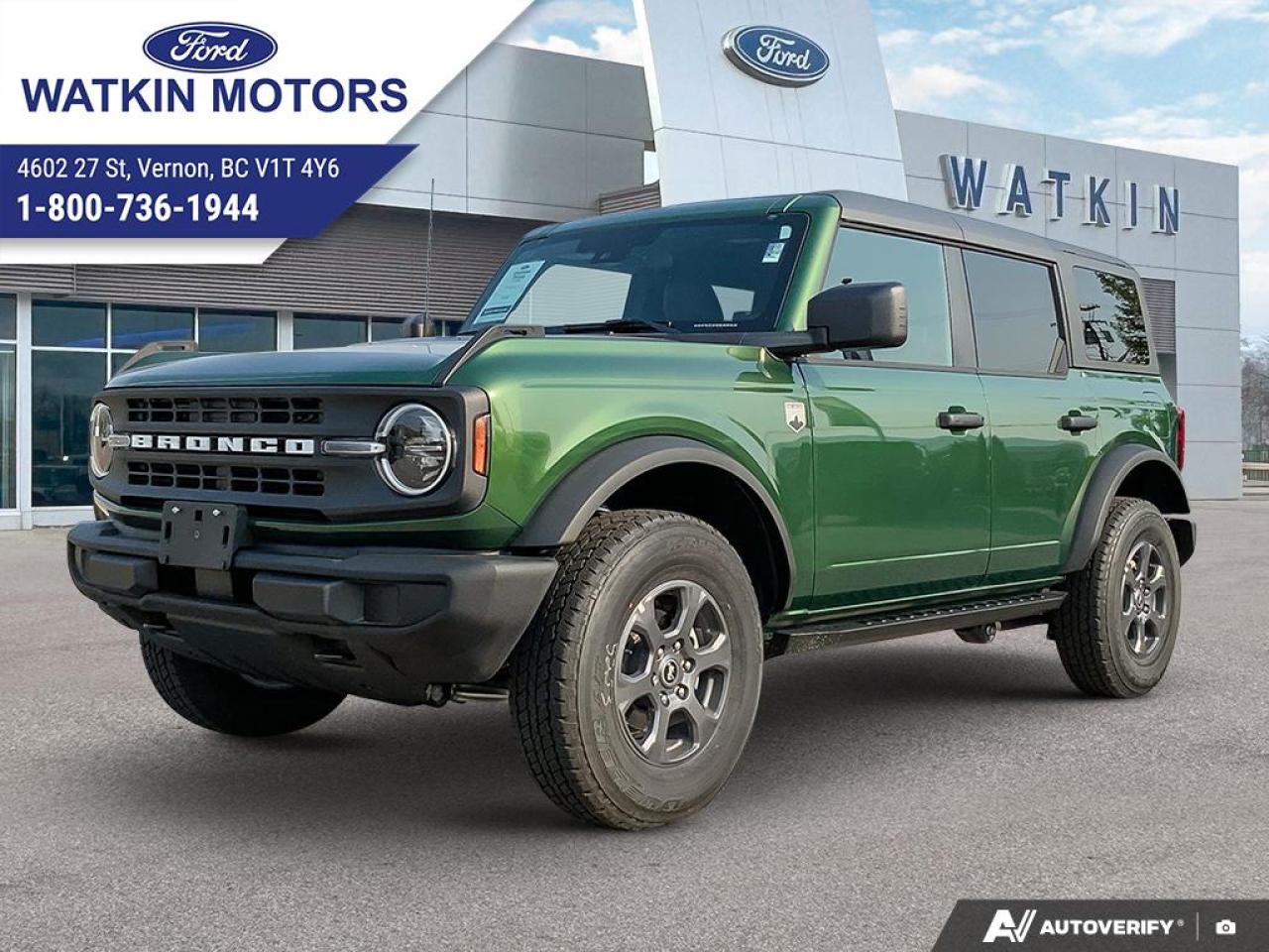 New 2025 Ford Bronco Big Bend for sale in Vernon, BC