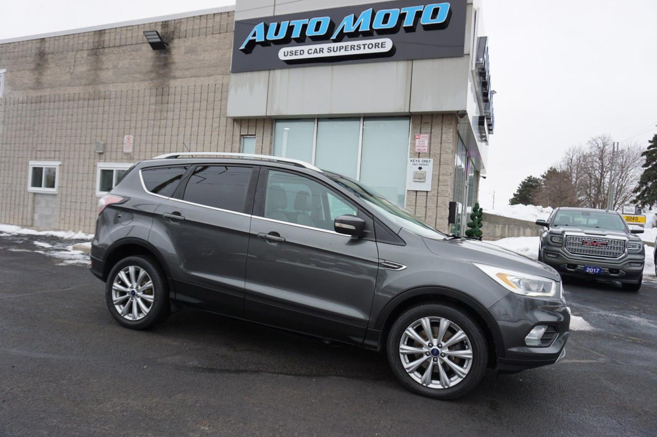 Used 2017 Ford Escape TITANIUM 4WD CERTIFIED CAMERA NAV BLUETOOTH LEATHER HEATED SEATS PANO ROOF CRUISE ALLOYS for sale in Burlington, ON