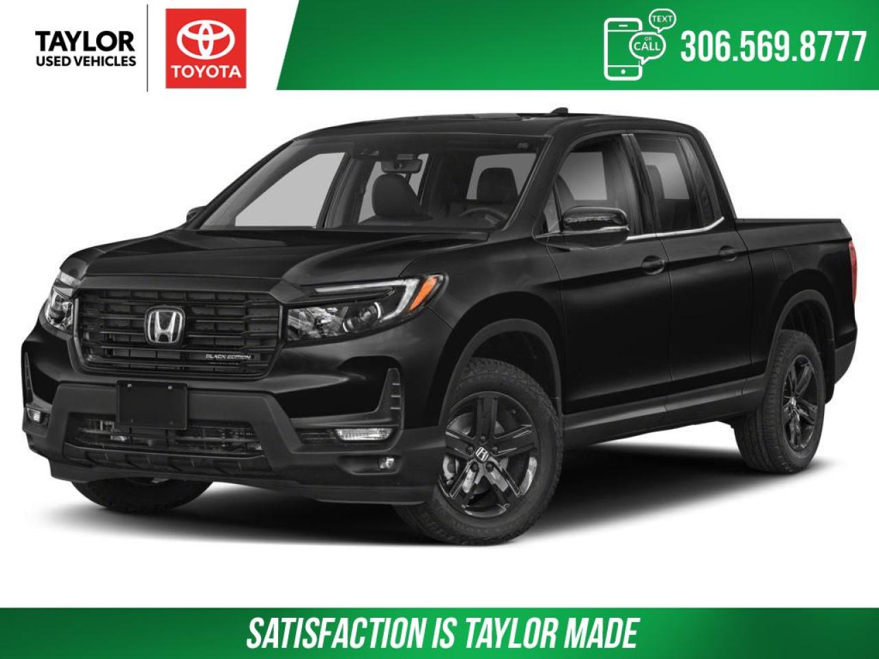 Used 2023 Honda Ridgeline Black Edition for sale in Regina, SK