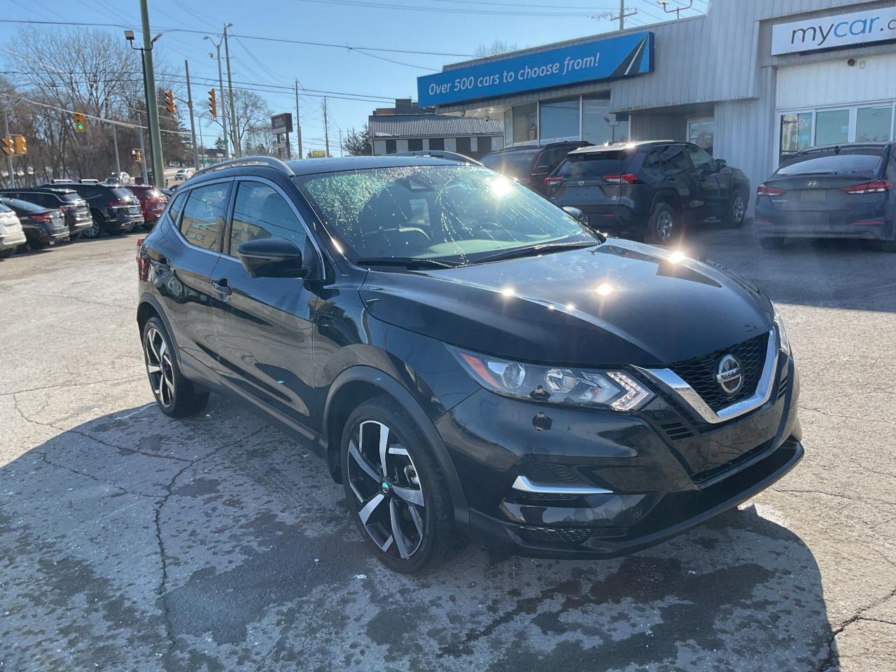 Used 2023 Nissan Qashqai LOW MILEAGE!!!!    SUNROOF. HEATED SEATS. LEATHER. NAV. BACKUP CAM. A/C. CRUISE. PWR GROUP. KEYLESS for sale in Kingston, ON