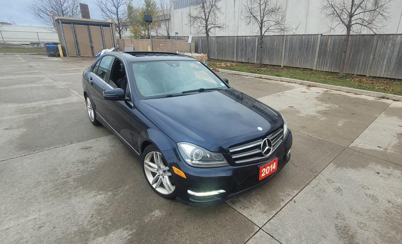 2014 Mercedes-Benz C-Class C 300 4MATIC, Leather sunroof, 3/Y Warranty avail