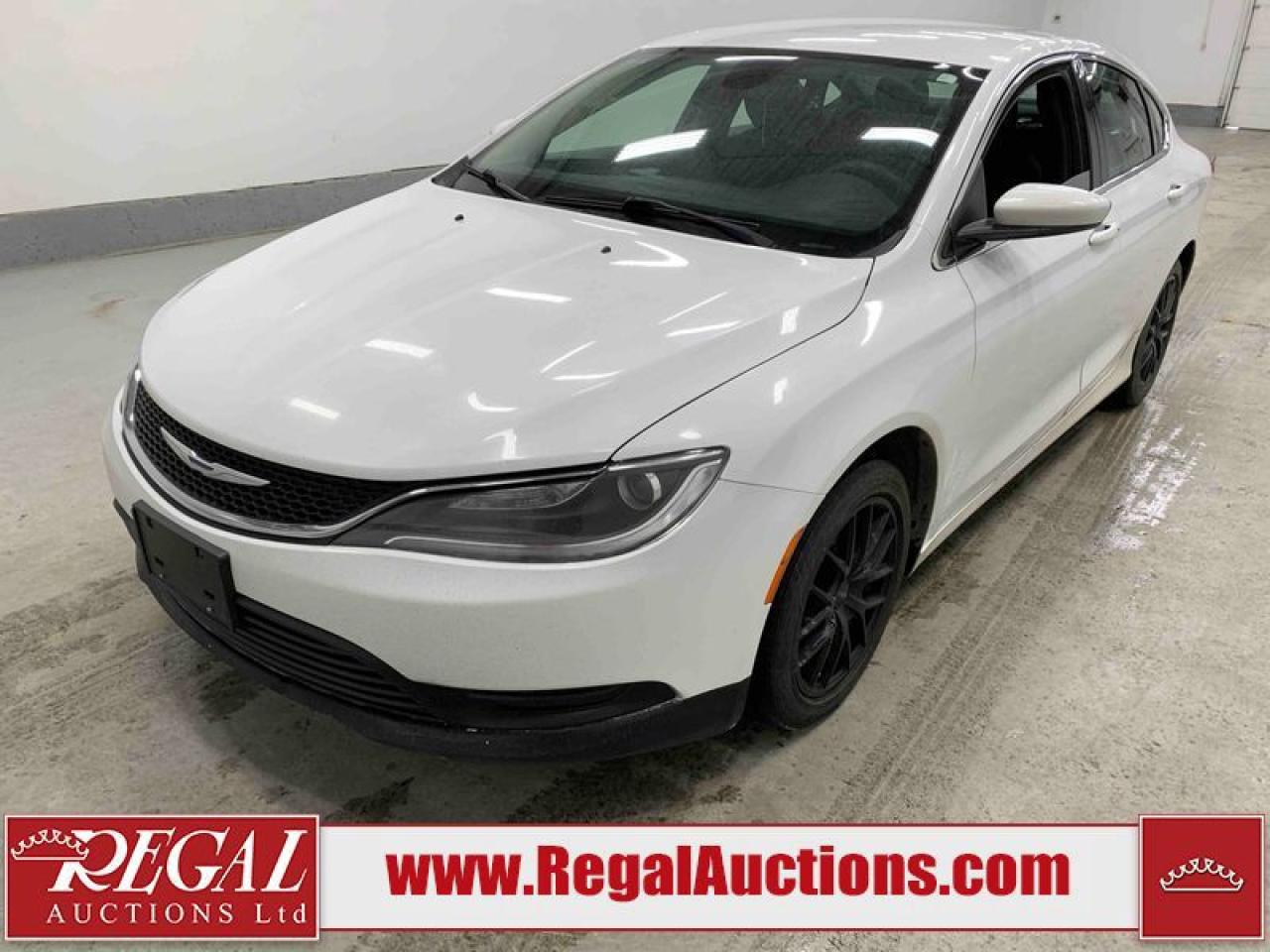 Used 2016 Chrysler 200 LX for sale in Calgary, AB