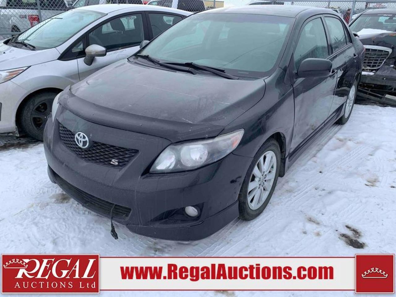 Used 2009 Toyota Corolla S for sale in Calgary, AB