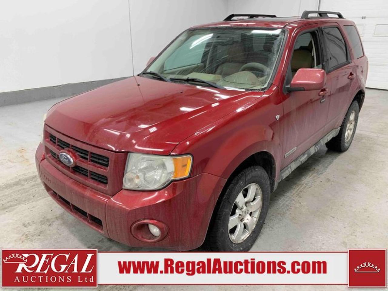 Used 2008 Ford Escape Limited for sale in Calgary, AB