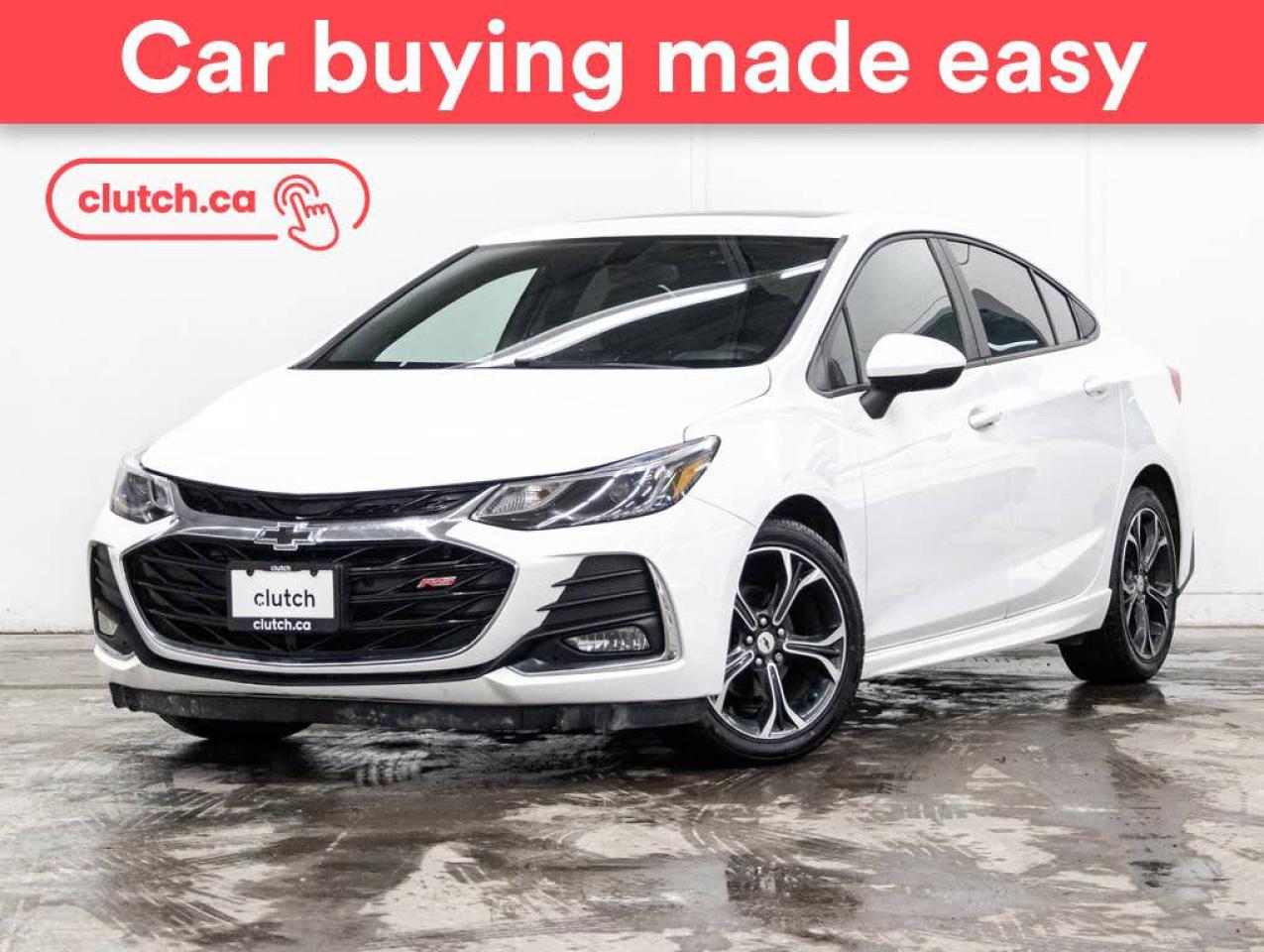 Used 2019 Chevrolet Cruze LT w/ Plus & RS Pkg w/ Apple CarPlay & Android Auto, Power Moonroof, Rearview Cam for sale in Toronto, ON