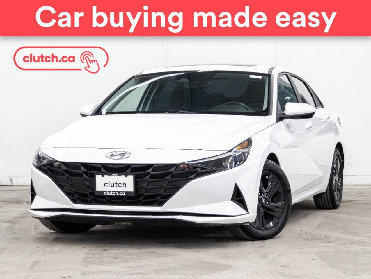 Used 2022 Hyundai Elantra Preferred w/ Sun & Tech Pkg w/ Apple CarPlay & Android Auto, Power Moonroof, Rearview Cam for sale in Toronto, ON