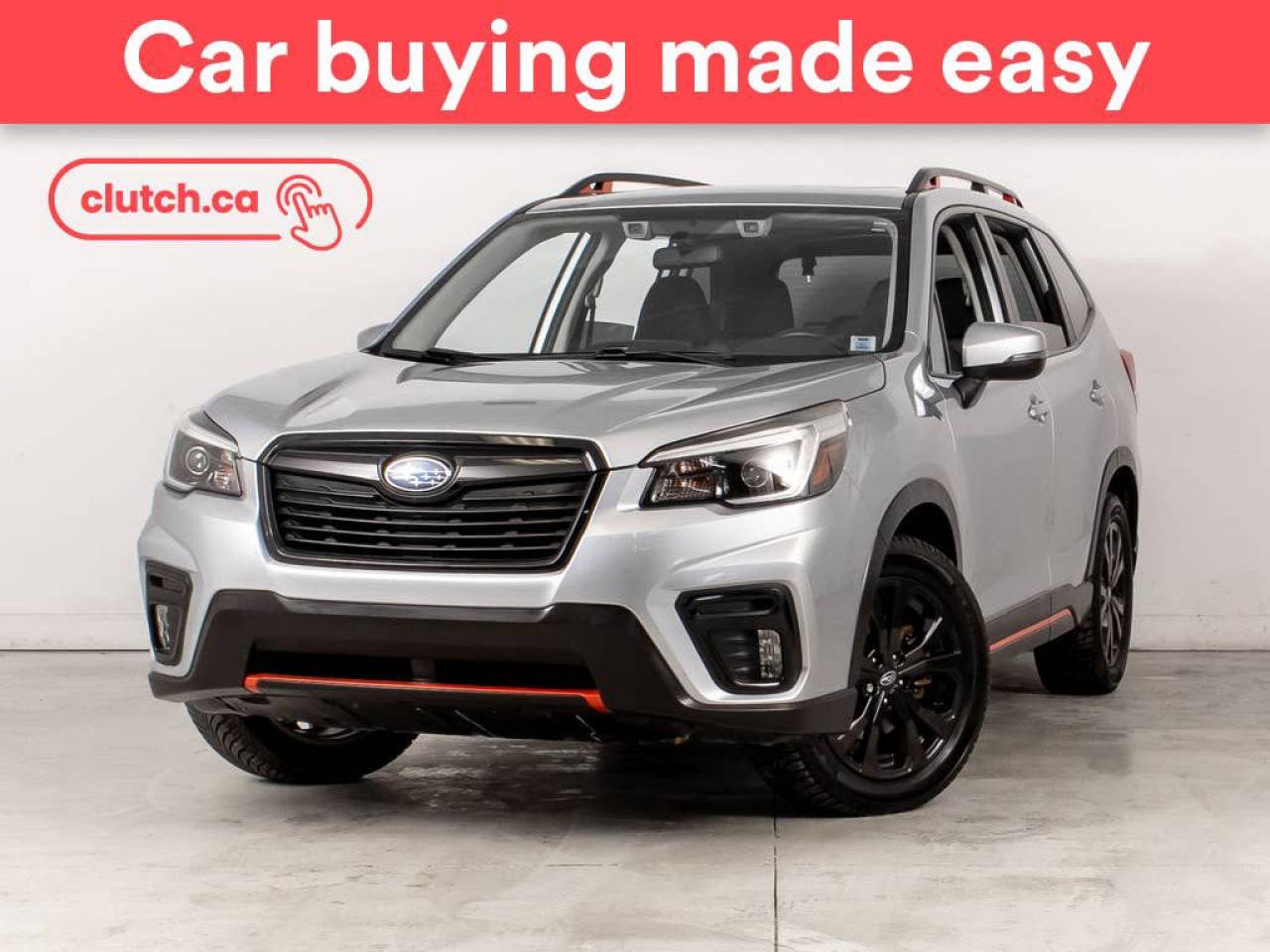 Used 2021 Subaru Forester Sport AWD w/ Apple CarPlay & Android Auto, Power Sunroof, Backup cam for sale in Bedford, NS