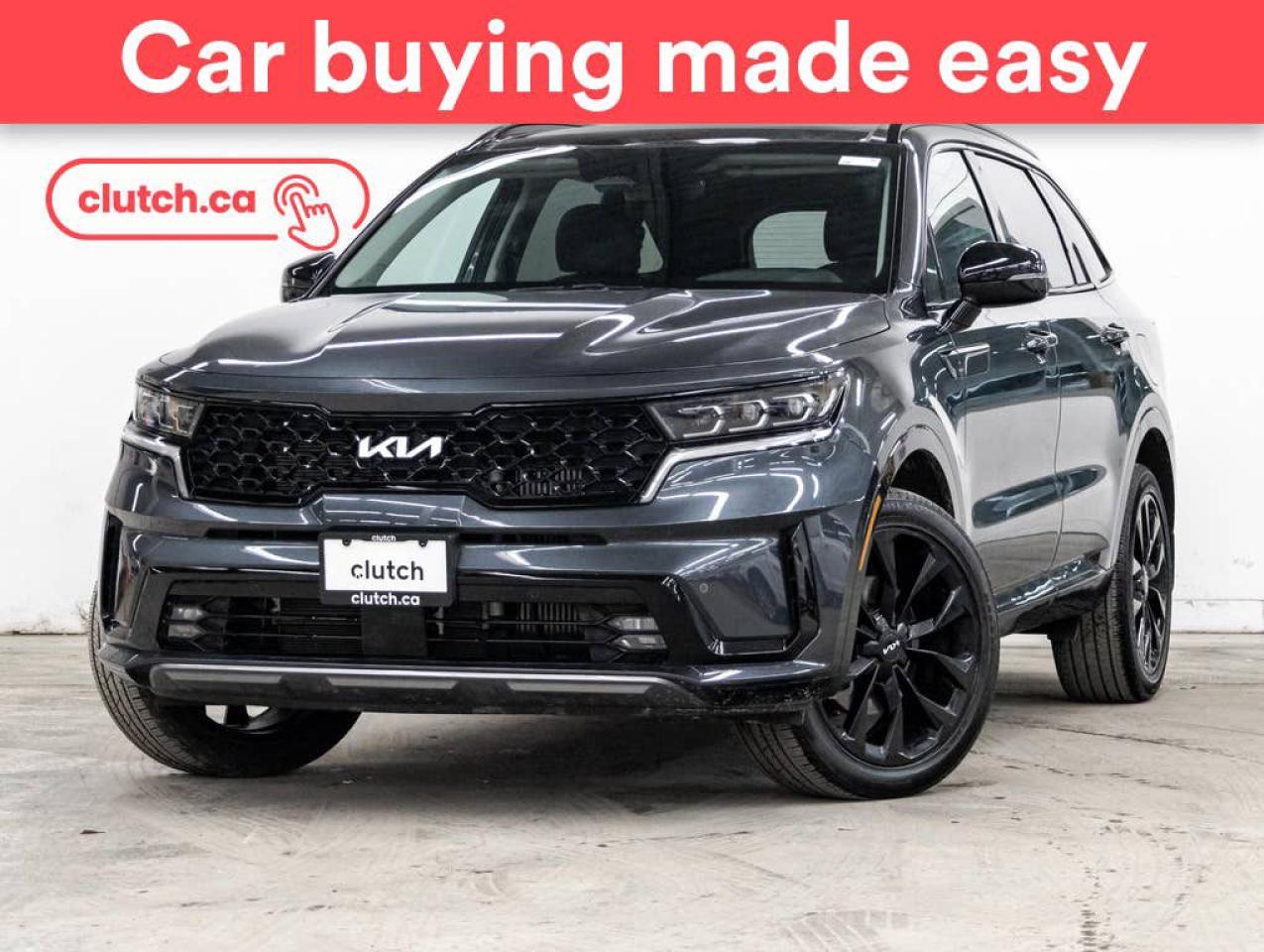 Used 2022 Kia Sorento EX+ AWD w/ Apple CarPlay & Android Auto, Panoramic Moonroof, Nav for sale in Toronto, ON