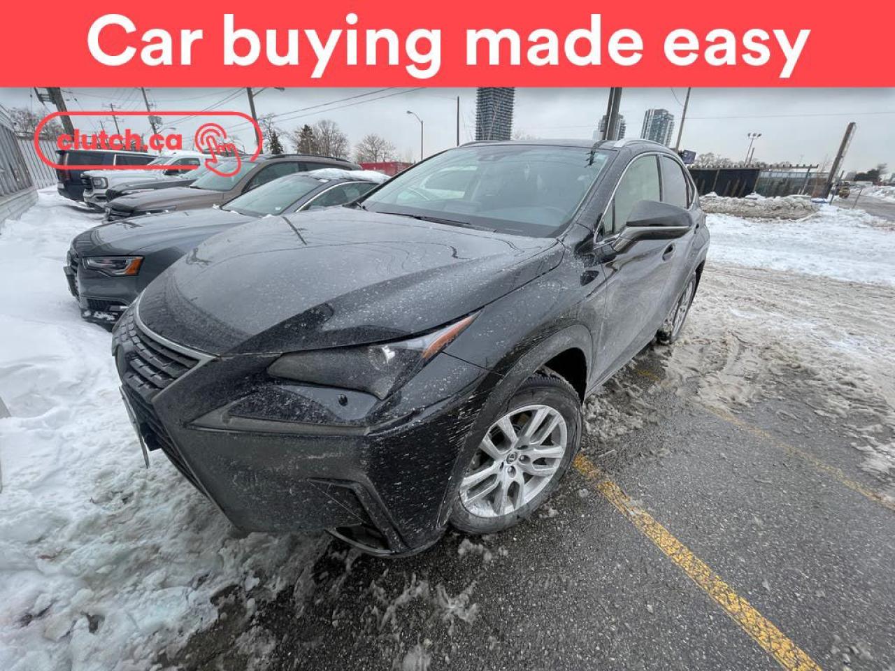 Used 2020 Lexus NX 300 Base w/ Apple CarPlay, Power Moonroof, Rearview Cam for sale in Toronto, ON