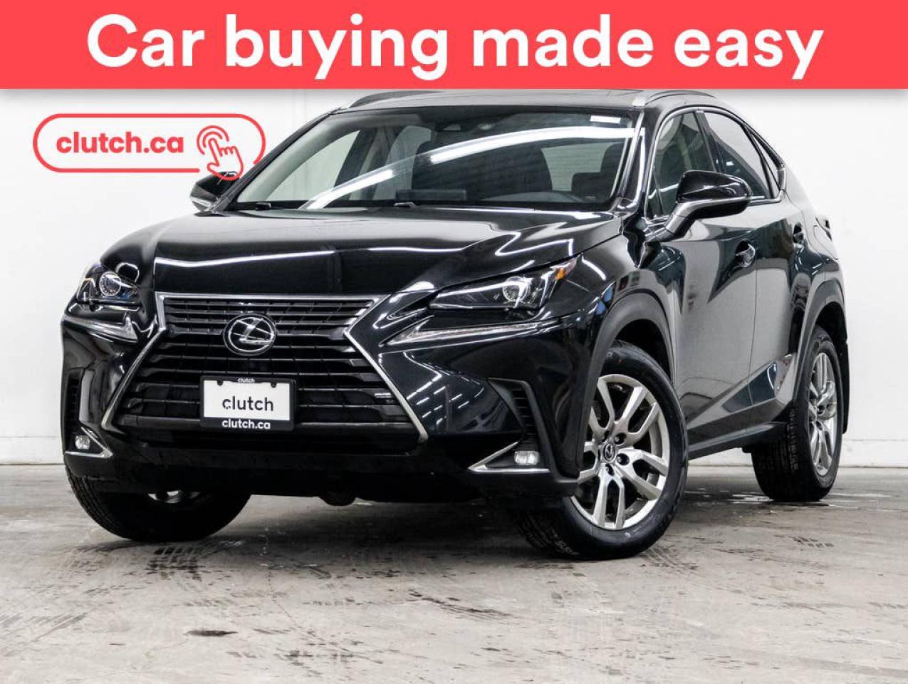 Used 2020 Lexus NX 300 Base w/ Apple CarPlay, Power Moonroof, Rearview Cam for sale in Toronto, ON