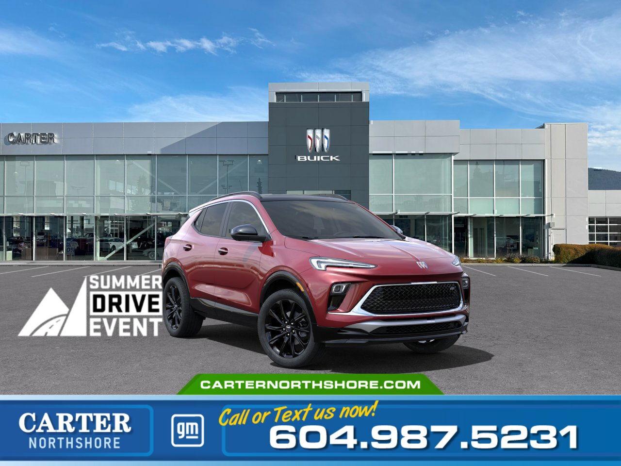 New 2024 Buick Encore GX EX-DEMO/Sport Touring AWD | Moonroof/Cruise for sale in North Vancouver, BC
