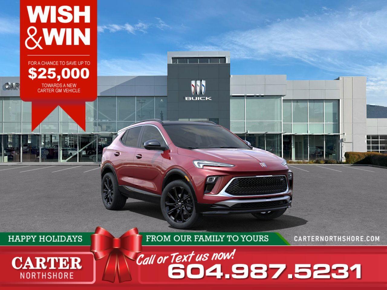 New 2024 Buick Encore GX EX-DEMO/Sport Touring AWD | Moonroof/Cruise for sale in North Vancouver, BC