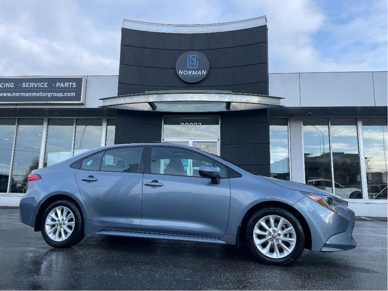 Used 2021 Toyota Corolla LE CVT HEATED SEATS/WHEEL SUNROOF CAMERA for sale in Langley, BC