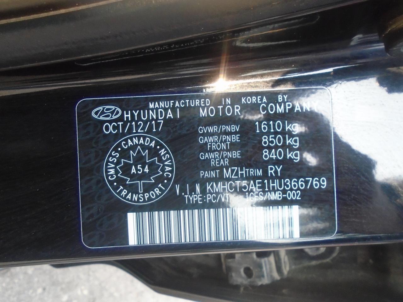 2017 Hyundai Accent 5DR HB MAN L - Photo #27