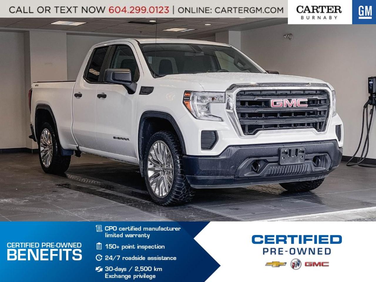 Used 2019 GMC Sierra 1500 Steel Wheels/Air Conditioning/Rear Cam for sale in Burnaby, BC