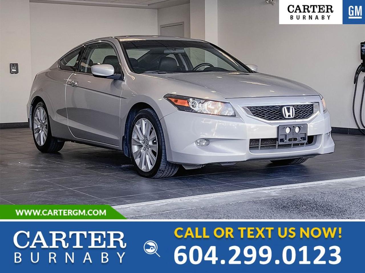 Used 2009 Honda Accord Coupe EX-L | Alum Wheels/Sunroof/Fog Lights/Heated Seats for sale in Burnaby, BC