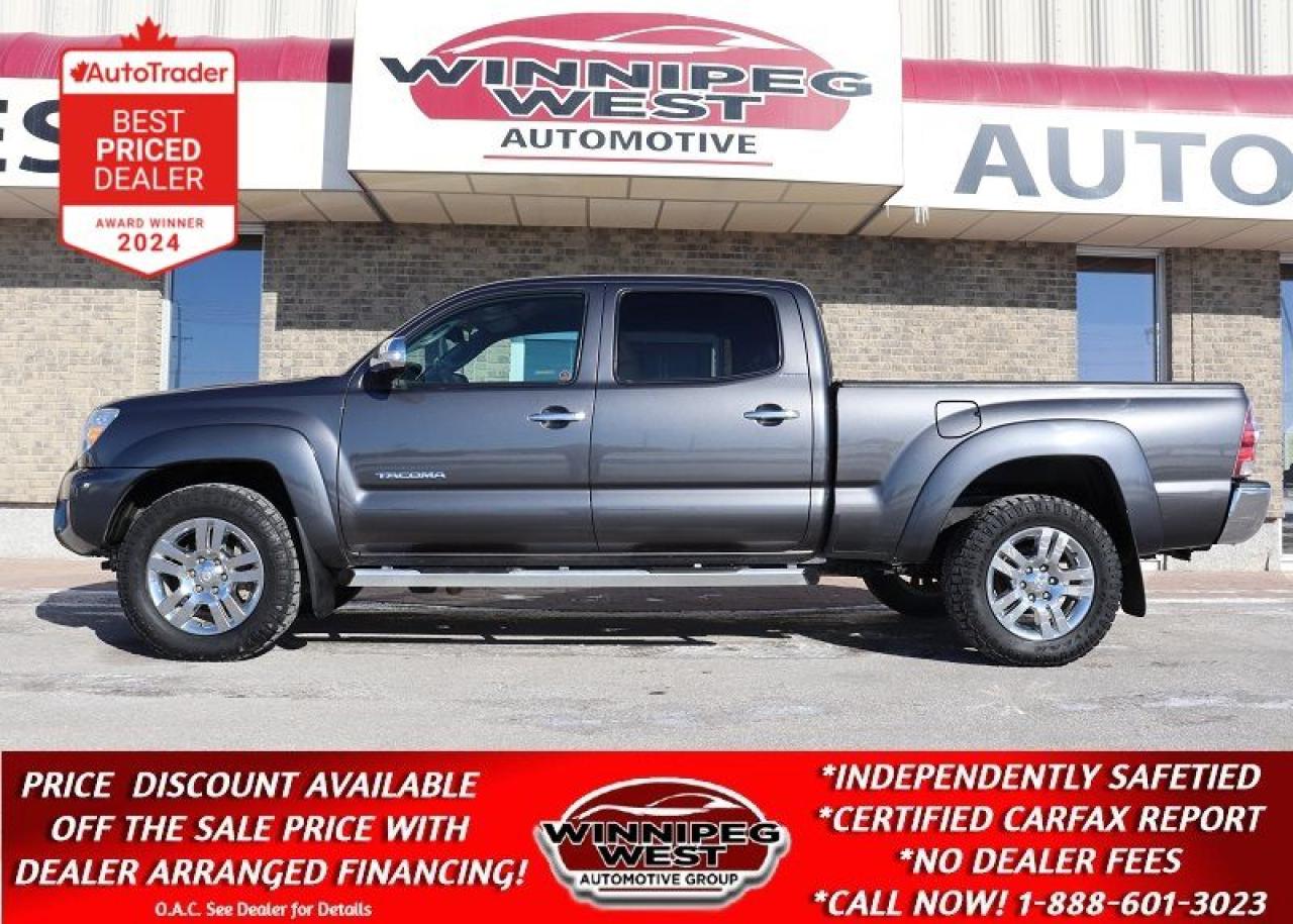 Used 2013 Toyota Tacoma LIMITED DOUBLE CAB V6 4X4, LOADED, LOCAL TRADE!! for sale in Headingley, MB